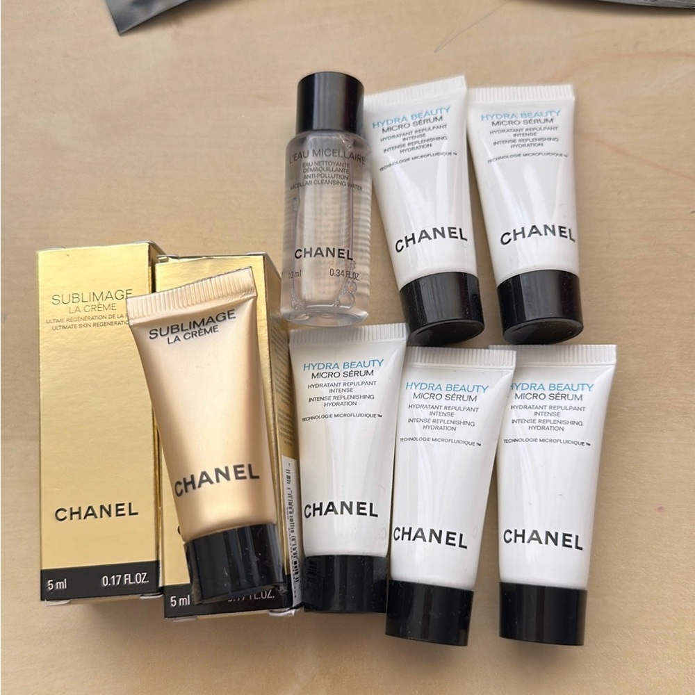 Chanel skincare samples